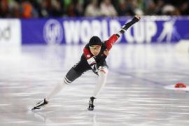 速度滑冰世界杯总决赛 中国高亭宇获得男子500米第八名