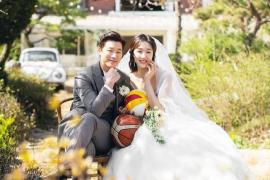 恭喜 韩国女排运动员黄连珠公布完婚的喜讯