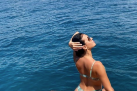 C罗晒出游艇上的度假照片乔治娜也贴出了自己新照片