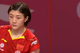 中国乒乓球队东京奥运会模拟赛 樊振东 陈梦组合取胜
