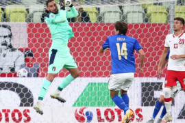 欧洲国家联赛A级A组第3轮 意大利0-0战平波兰 意大利继续排名小组榜首