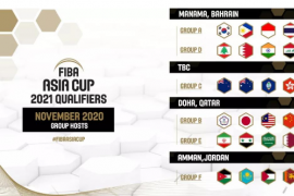 近日国际篮联公布了亚洲杯预选赛的赛程中国男篮被分在B组