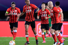 亚冠联赛小组赛继续进行上海上港对阵悉尼FC