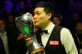 卫冕冠军中国一哥丁俊晖发挥出色强势冲击英锦赛第4冠之旅