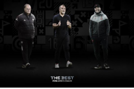 FIFA官方公布了2020年最佳主帅的三名候选人