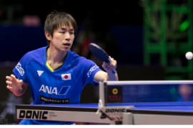 日本乒乓球T联赛夺冠大热门东京队2-3爆冷被冈山队击败