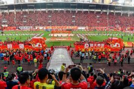 作为上赛季中超联赛亚军广州队将大概率亮相揭幕战