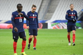 卫冕冠军法国队世预赛首战搁浅