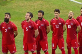 世界足坛迎来一场国际友谊赛其中叙利亚男足客场1-3输球