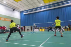 2021年北京市昌平区青少年羽毛球选拔赛在天通苑体育馆举行