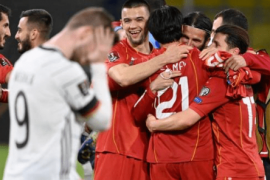世预赛欧洲区预选赛J组第三轮德国主场迎战北马其顿