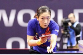 在全运会乒乓球资格赛中伤停将近1年的刘诗雯终于完成了复出