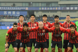 中超首轮比赛上海海港6-1大胜天津津门虎