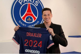 巴黎圣日耳曼俱乐部已经与中场球员德拉克斯勒签署了一份为期三年的合同