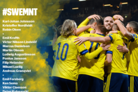 欧洲杯在即瑞典国家队公布了参赛的26人大名单