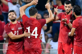 叙利亚跟马尔代夫的比赛胜负悬念几乎没有叙利亚4-0大胜