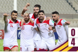 叙利亚4-0大胜对手豪取6连胜率领国足8分继续领跑晋级12强在望