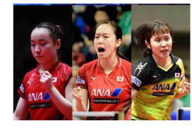 乒乓球队女子团体和女子单打方面女队和伊藤美诚是最主要对手