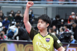 乒乓球队正在威海冲刺备战东京奥运备会
