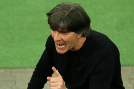 德国主帅勒夫基本确定了欧洲杯小组赛首战与法国的首发阵容