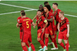 根据Squawka统计比利时队史第四次杀入欧洲杯8强