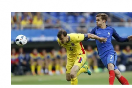 欧洲杯1/8决赛法国队将与瑞士在罗马尼亚的布加勒斯特展开角逐