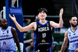 韩国男篮跟男篮一样无缘奥运会他们在奥运落选赛上也是两战全败