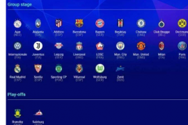 欧足联公布了欧冠26支参赛球队皇马巴萨尤文三队在列