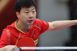 国乒奥运热身赛马龙4-1击败18岁小将向鹏拿到开门红