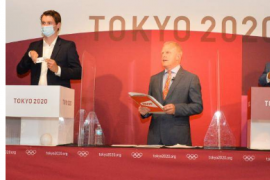 东京奥运会羽毛球项目抽签仪式进行