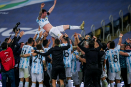 阿根廷1-0战胜巴西夺冠