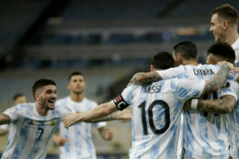 梅西终于在阿根廷国家队拿到首冠