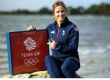 英国奥运代表团女旗手帆船运动员汉娜米尔斯将第三次出征奥运会