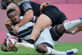 东京奥运会男子英式七人制橄榄球项目决赛斐济击败新西兰成功摘金