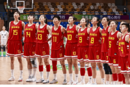 实力强劲的奥运组合队经过四节较量以110-51轻取广东女篮