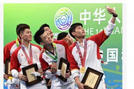 江苏队的石宇奇成为林丹退役后首个全运会羽毛球男单冠军