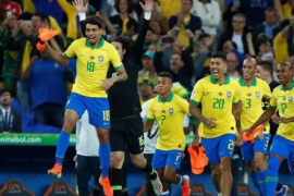 世预赛南美区第10轮委内瑞拉对阵巴西