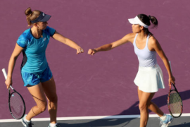 2021年WTA总决赛进入到了第二个比赛日的争夺