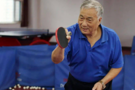 在石家庄市甚至河北省的乒乓球爱好者中李雨生的名字可谓响当当