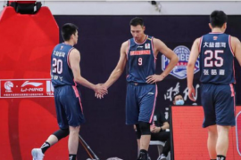 广东男篮对阵天津双方排名差距明显