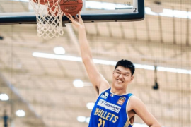在NBL季前赛中刘传兴场均得到4.6分4.6篮板