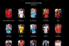 2022环足奖年度最佳候选：本泽马、德布劳内入选，梅西、C罗在列