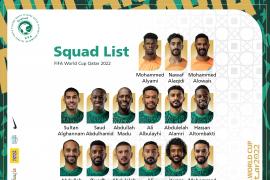 沙特公布26人世界杯名单，全部出自本国联赛